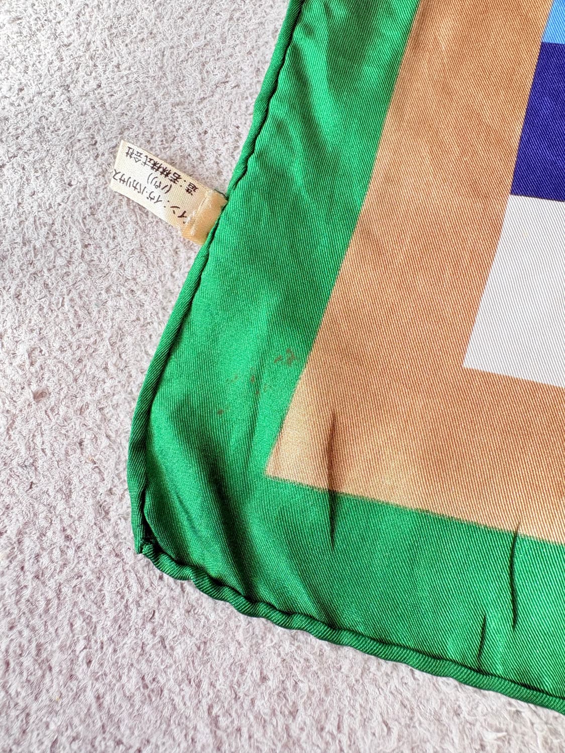 Yves Vacarisas 이브 바카리사 빈티지 실크 스카프 상품이미지8