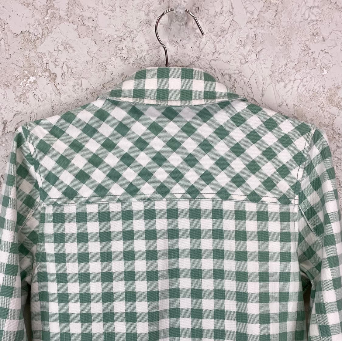 이삭 미즈라히 체크 패턴 코튼 블렌드 트러커 자켓 상품이미지5