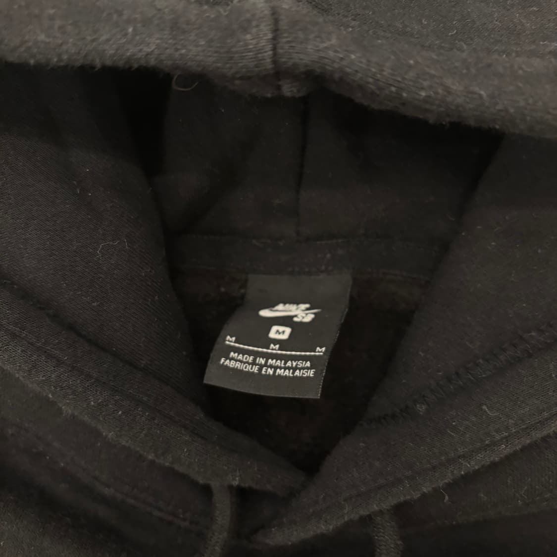 나이키 sb 빅로고 블랙 후드티 상품이미지3