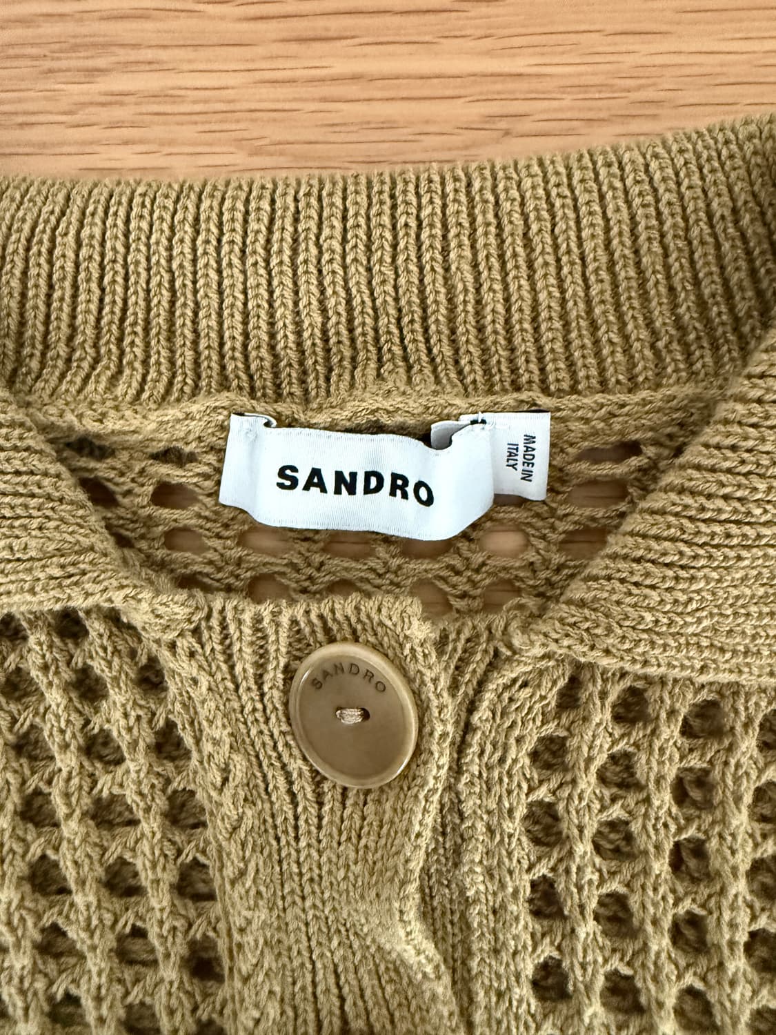 산드로(SANDRO) 리조트 코튼 니트(ITALY) 상품이미지7