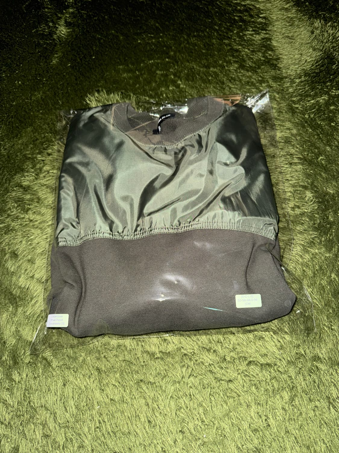 [3] UNDERCOVER 언더커버 패널 디테일 스웻셔츠 올리브 상품이미지10