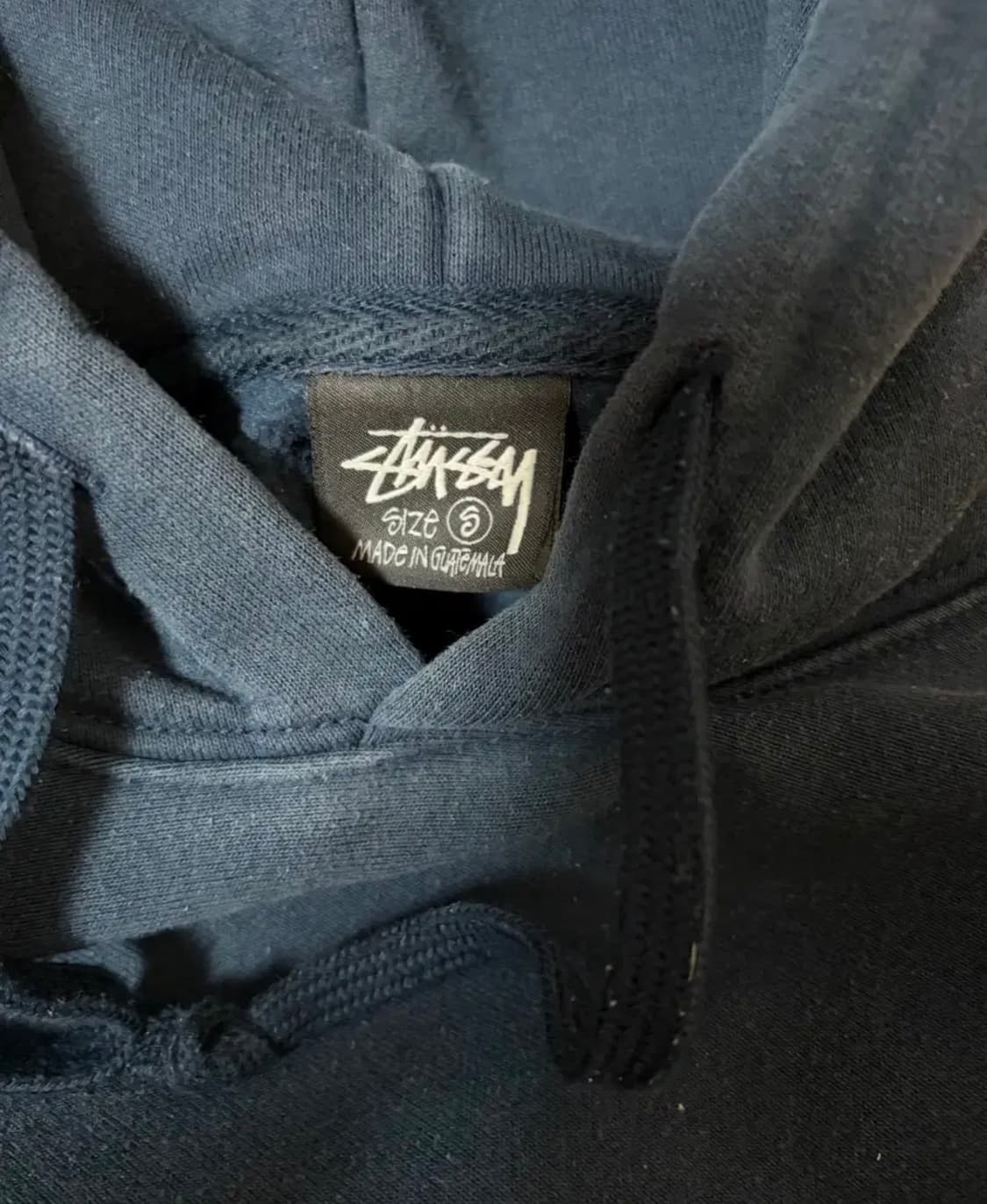 스투시 후드티 네이비 S 상품이미지5