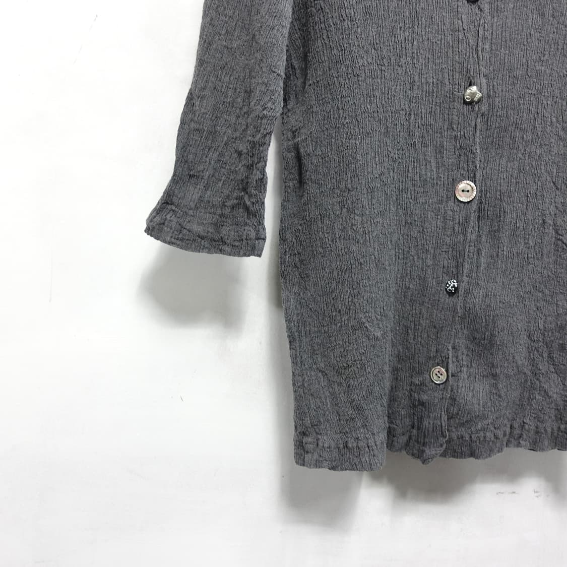 tsumori chisato 츠모리치사토 아카이브 플리츠 7부 셔츠 상품이미지6
