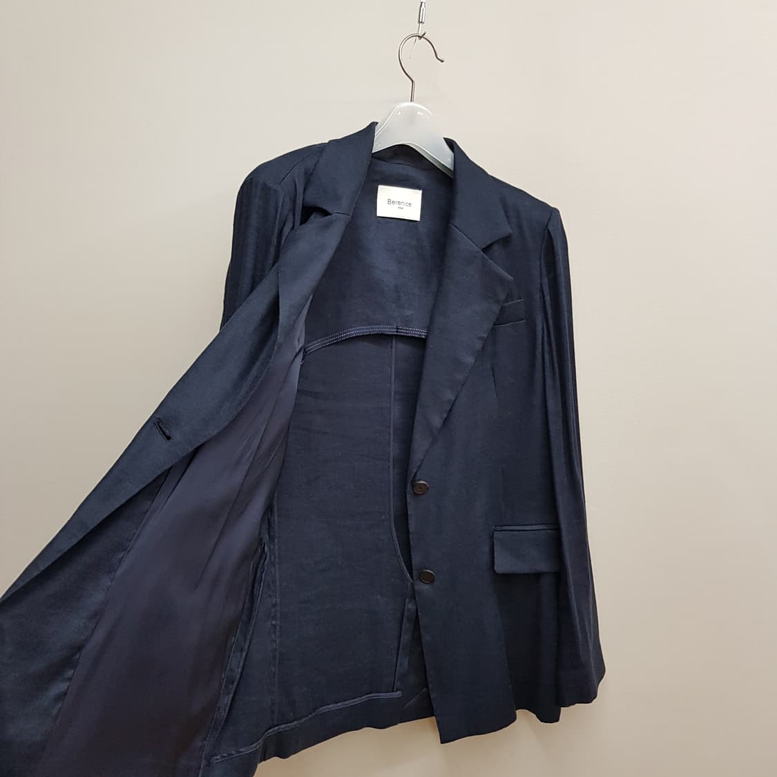 베르니스 2023 린넨 혼방 테일러드 자켓 38사이즈 상품이미지6