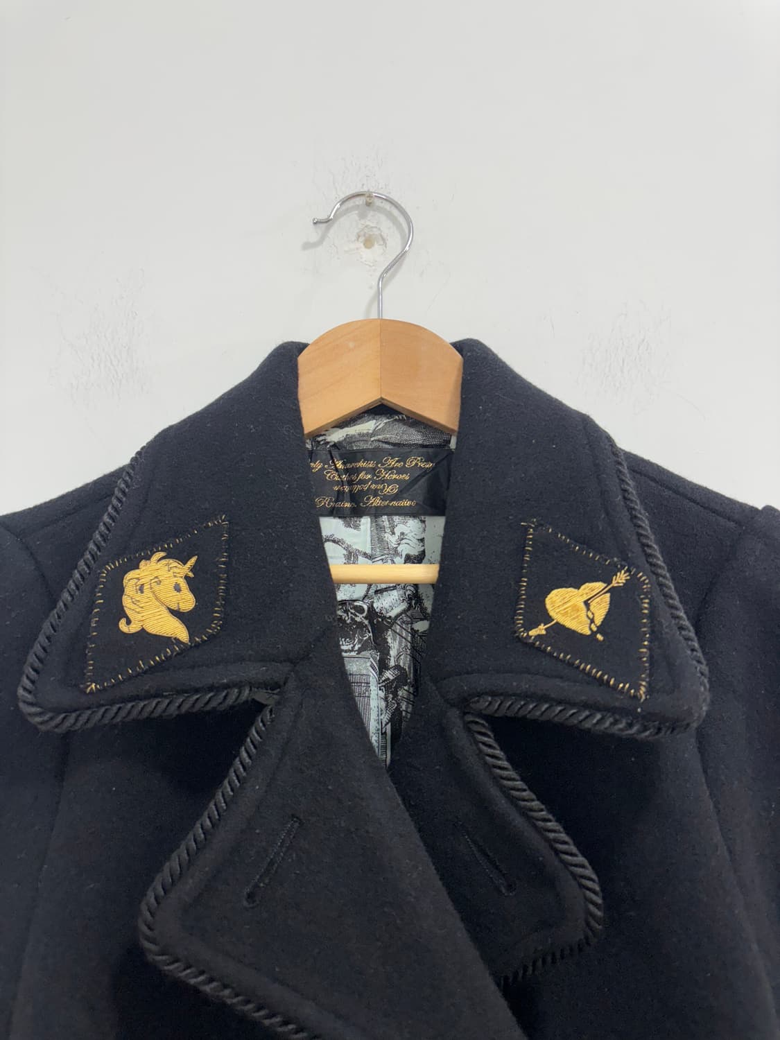 Rna 유니콘 키치 울 자켓 피코트 상품이미지6