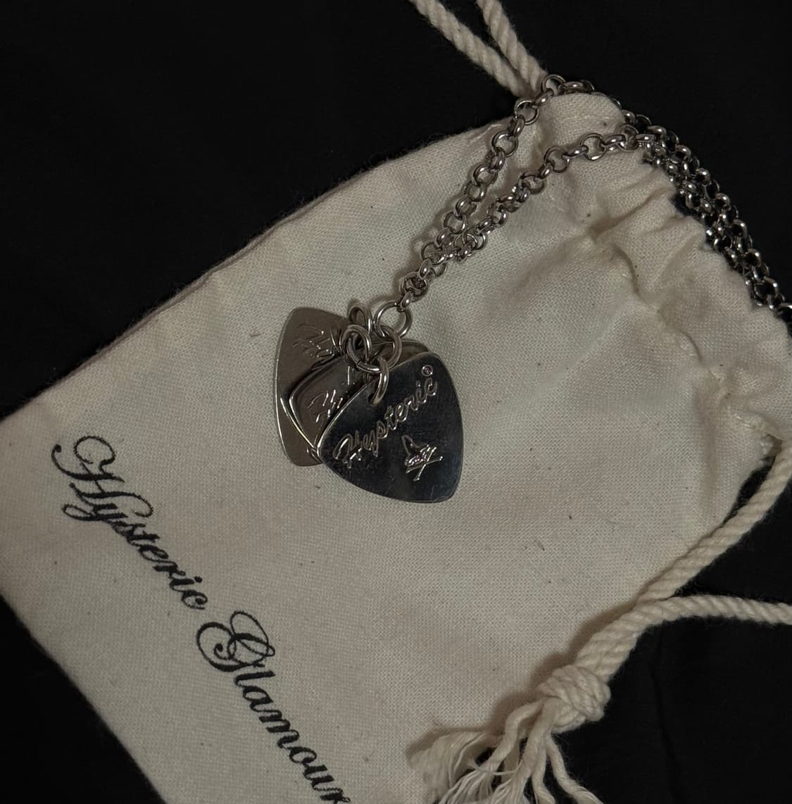 히스테릭글래머 기타피크 목걸이 상품이미지1