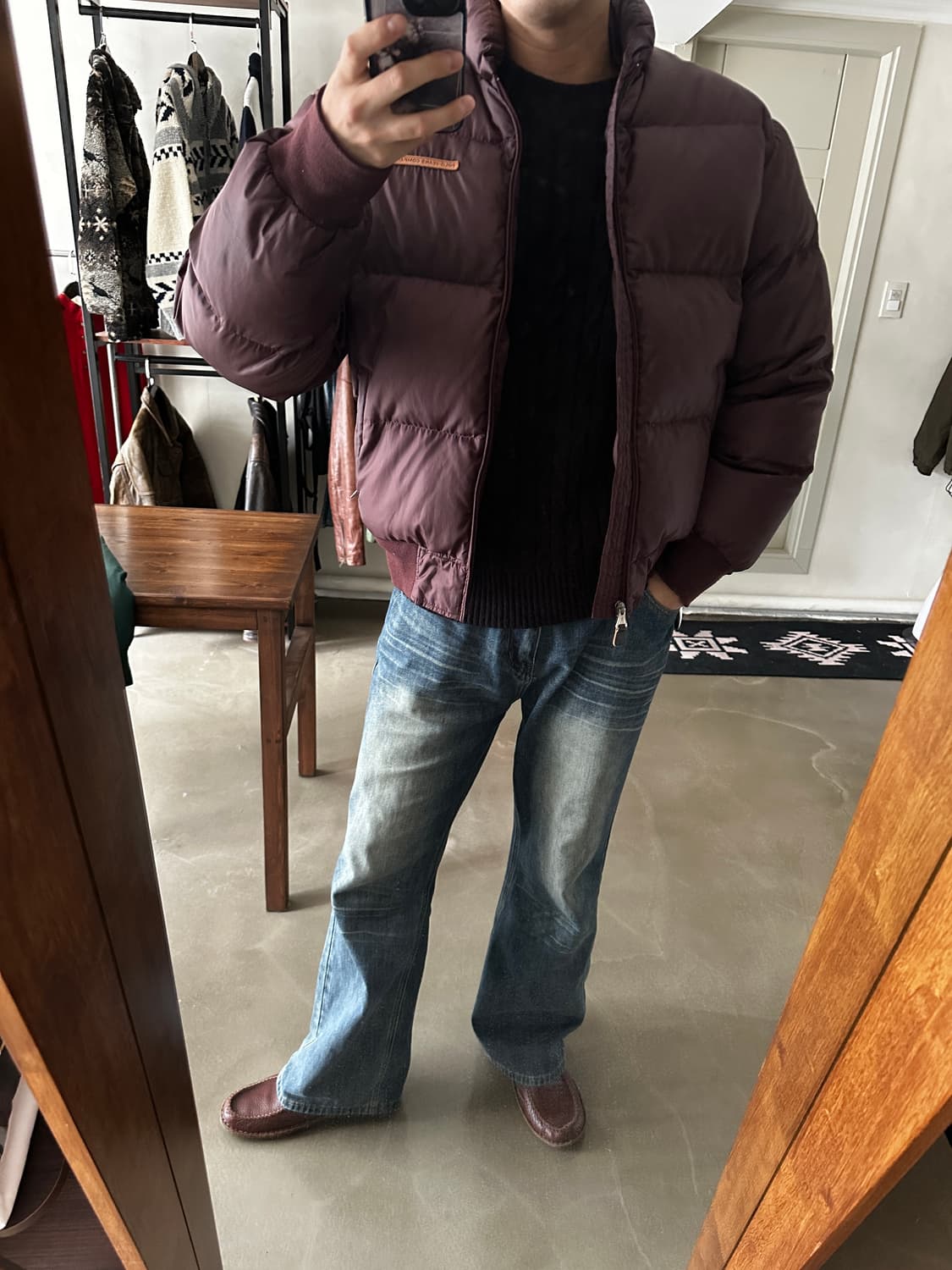 90s polo 폴로 진스컴퍼니 클래식 다운 푸퍼 상품이미지1