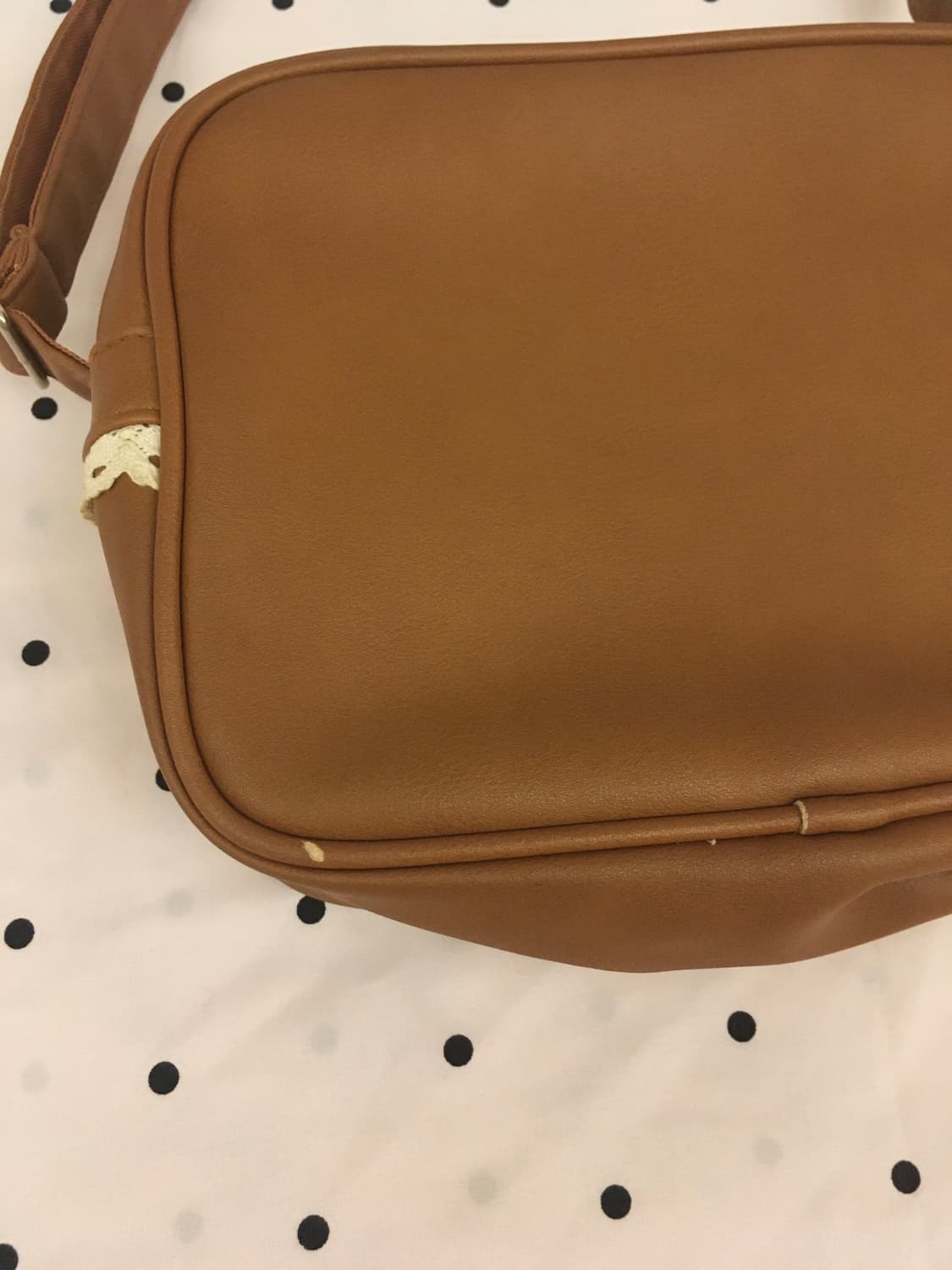 라떼갸루 초코밀크 Preppy 퀼팅 2단 숄더백 핀터레스트 대장템 상품이미지4