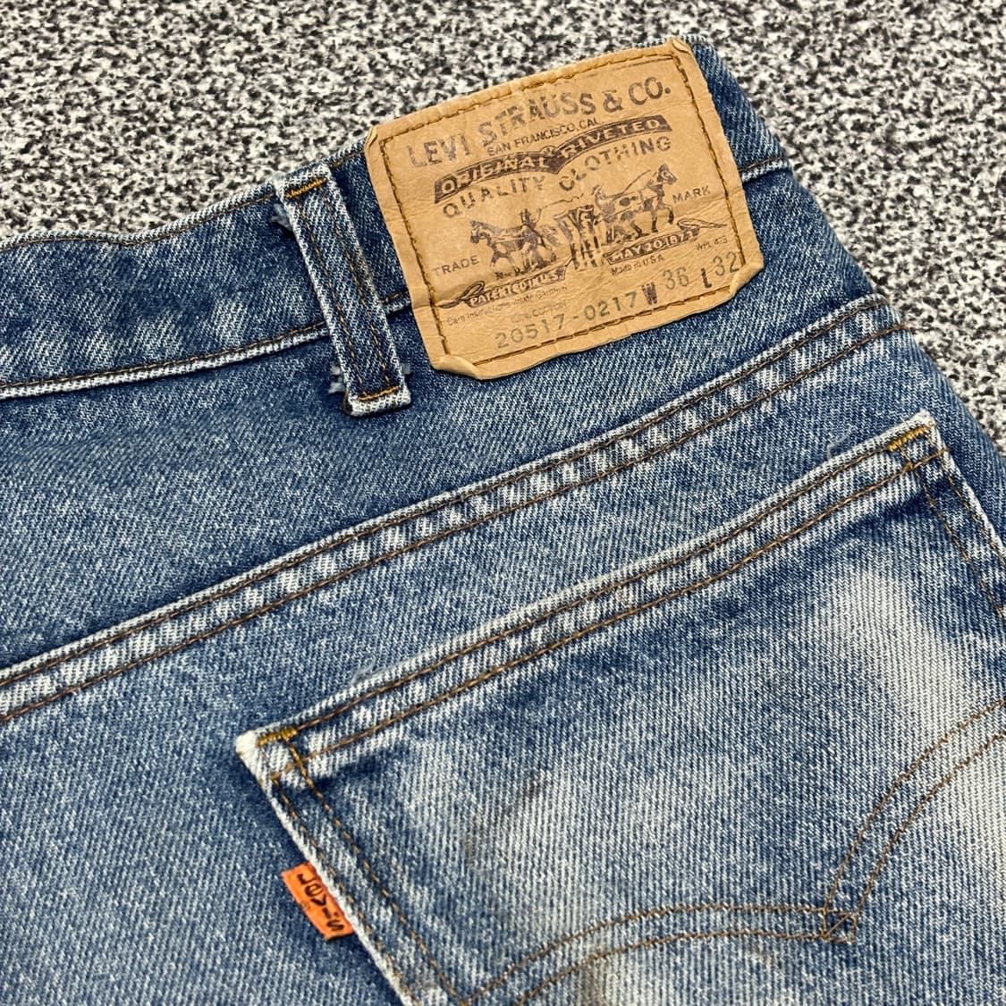 80s 빈티지 리바이스 517 허리43cm 상품이미지5
