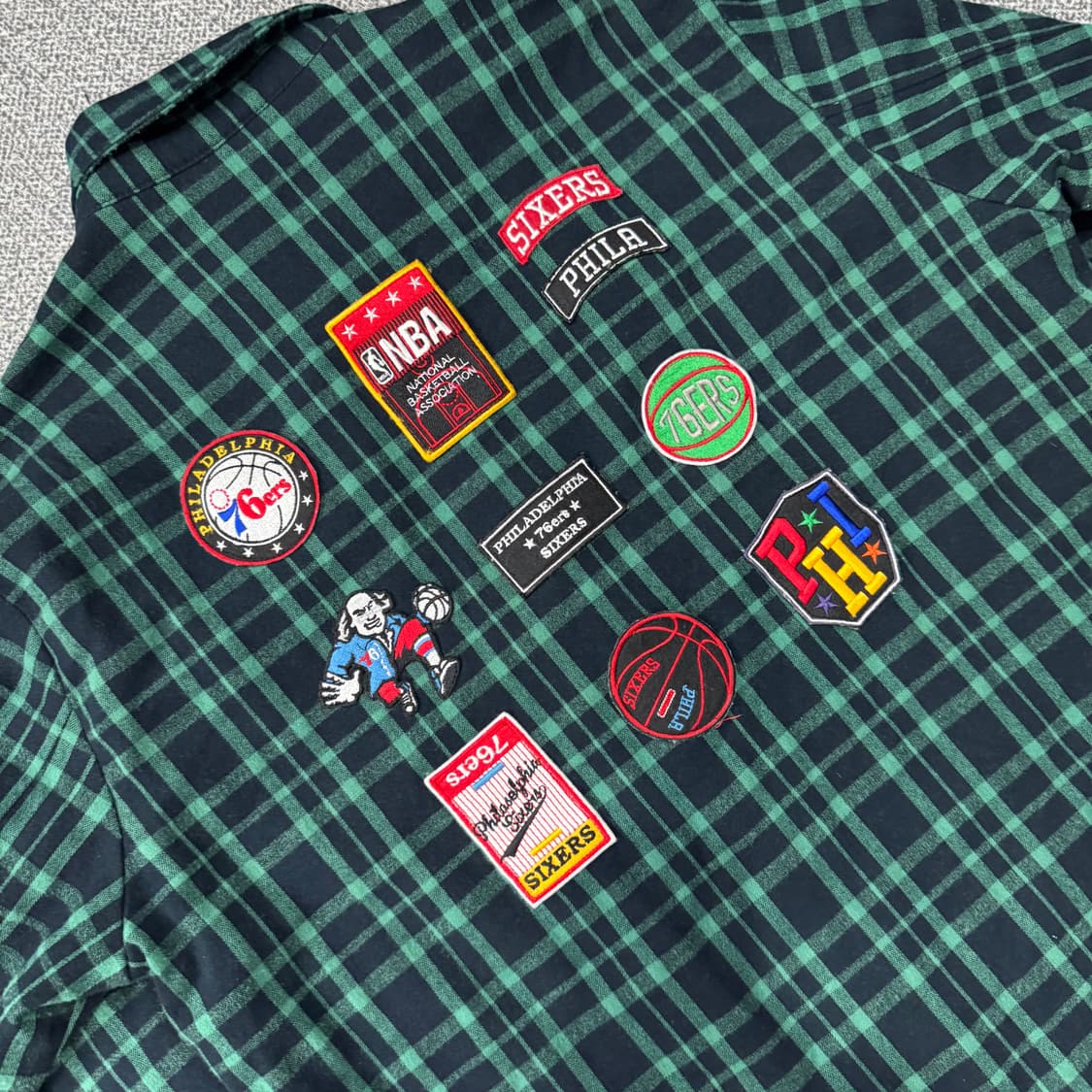 NBA 필라텔피아76 와펜플레이 셔킷점퍼 상품이미지3