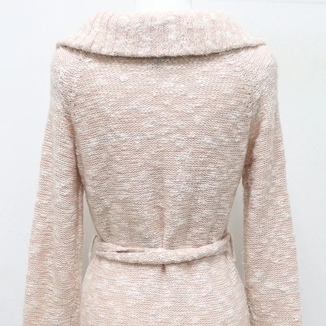 PUTIELAL 벨트 니트 롱 가디건 61005 상품이미지7