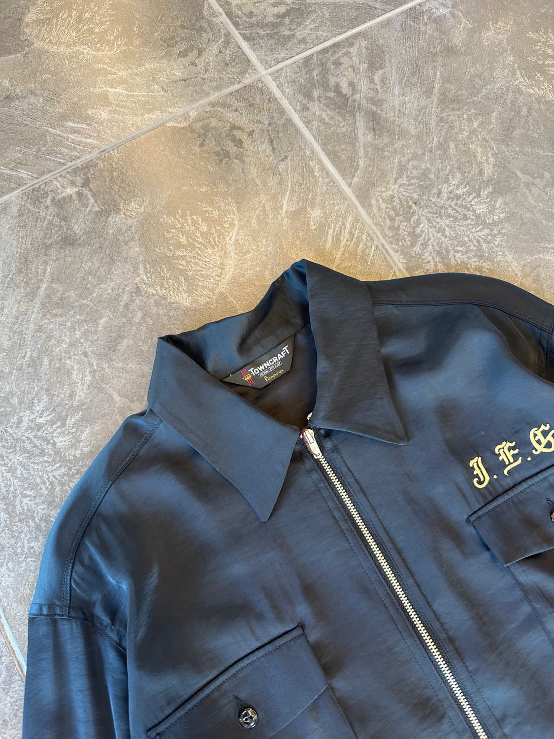 Towncraft Souvenir Satin Seabees Jacket 상품이미지3