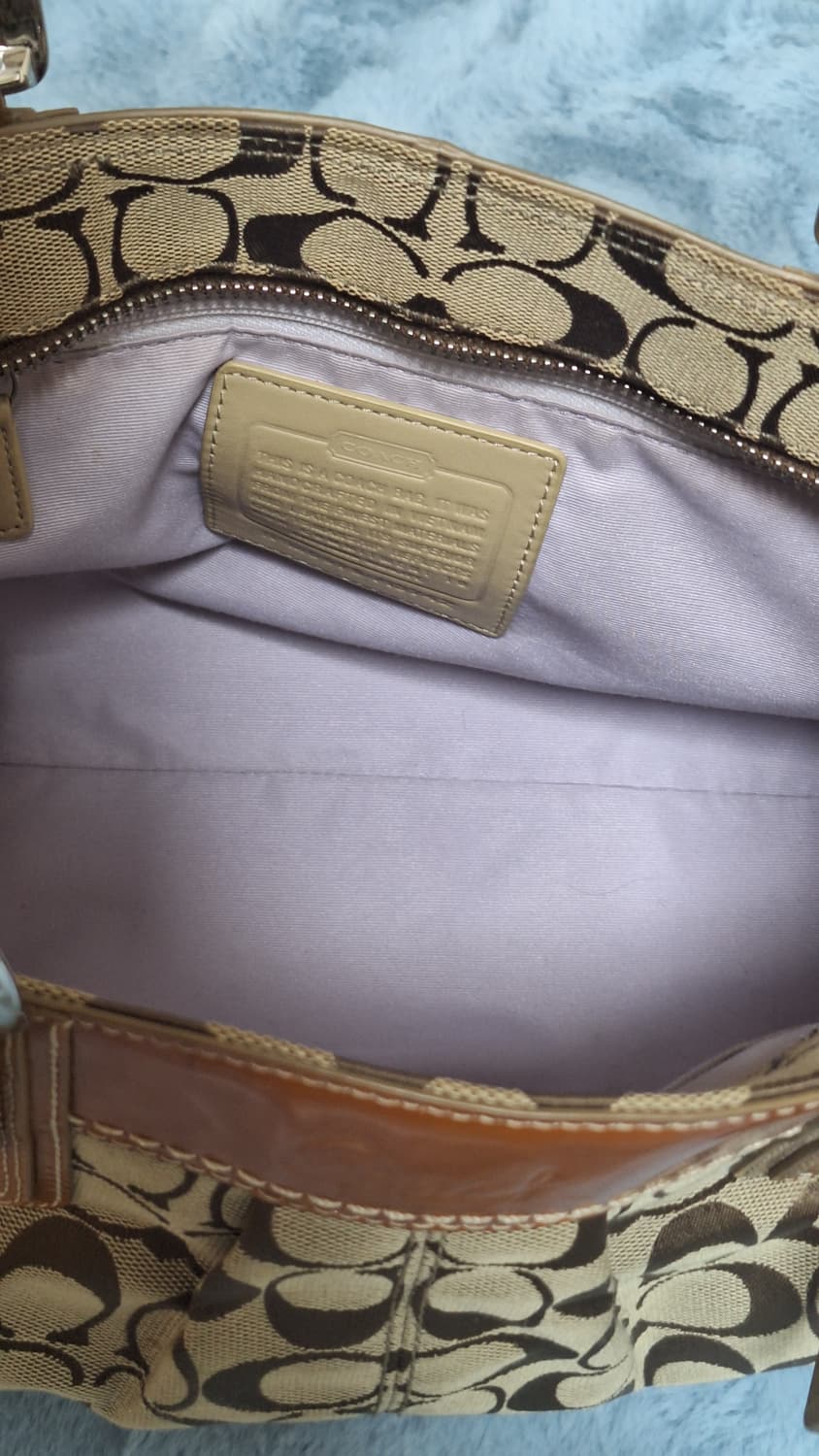 코치 가죽 숄더백 갸루 상품이미지3