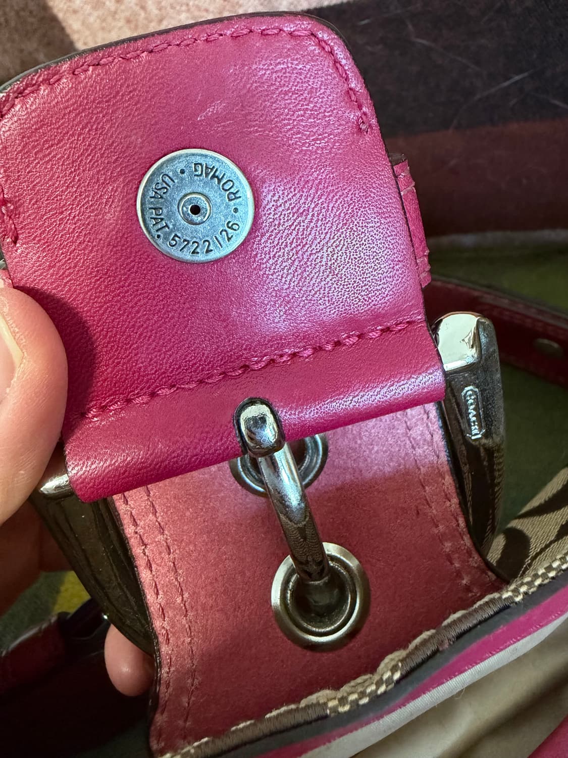 코치 빈티지 정품 웨스턴 미니 숄더백 상품이미지6