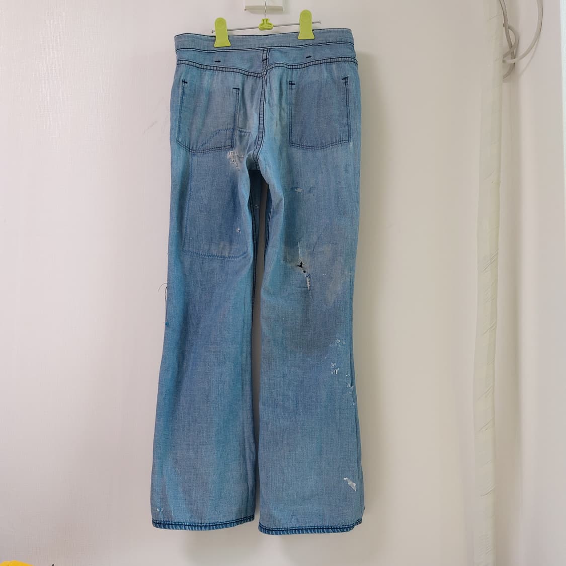 70s 빈티지 디스트레스드 선페이드 팬츠 상품이미지10