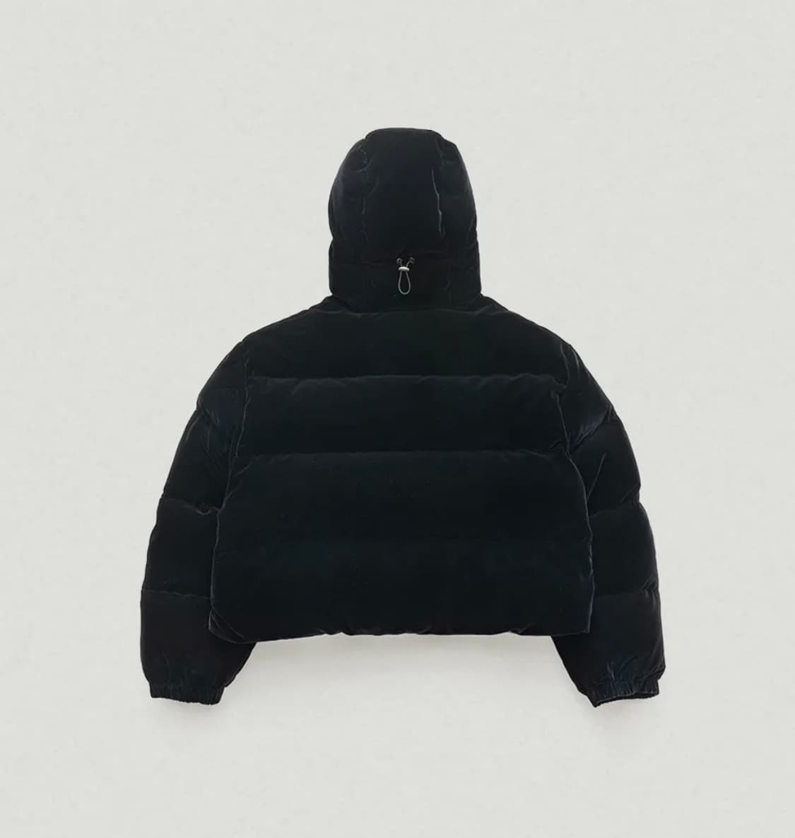 더바넷 벨벳 구스다운 푸퍼 패딩 상품이미지2