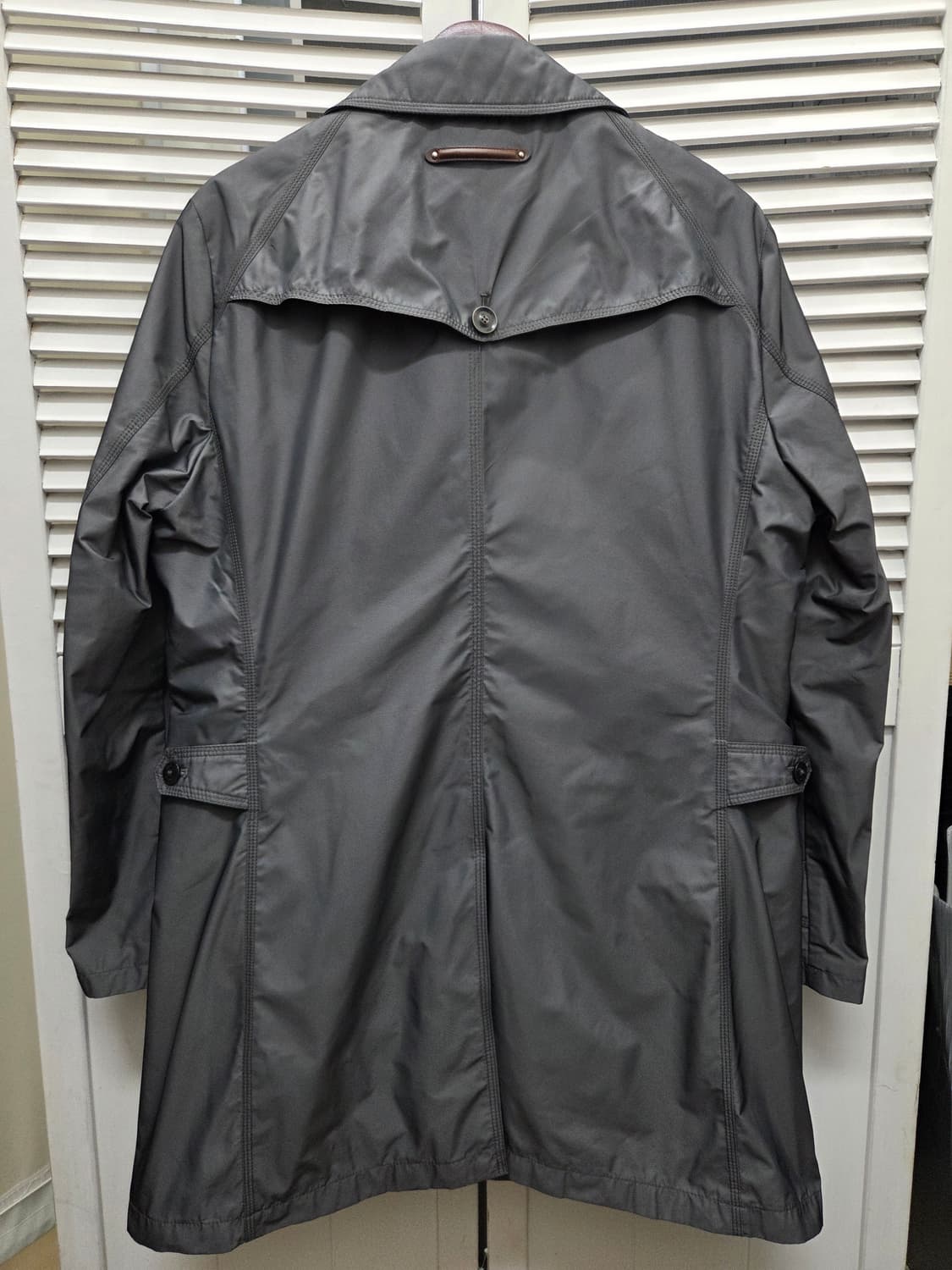 올젠 라이너 탈부착 싱글 트렌치 코트 상품이미지8