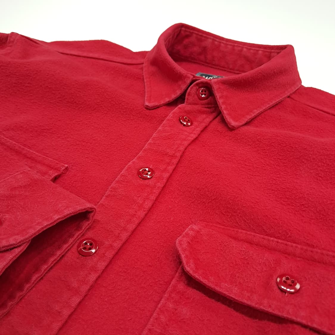 CN922 XL 울리치 USA 레드 플란넬 긴팔 셔츠 남방 상품이미지5