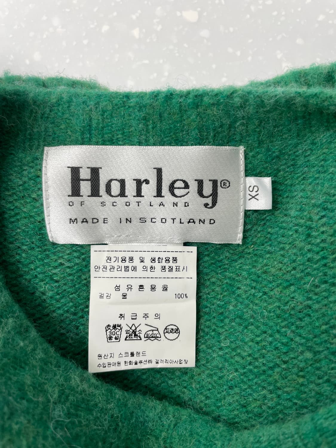 할리오브스코틀랜드 쉐기독 니트 상품이미지3