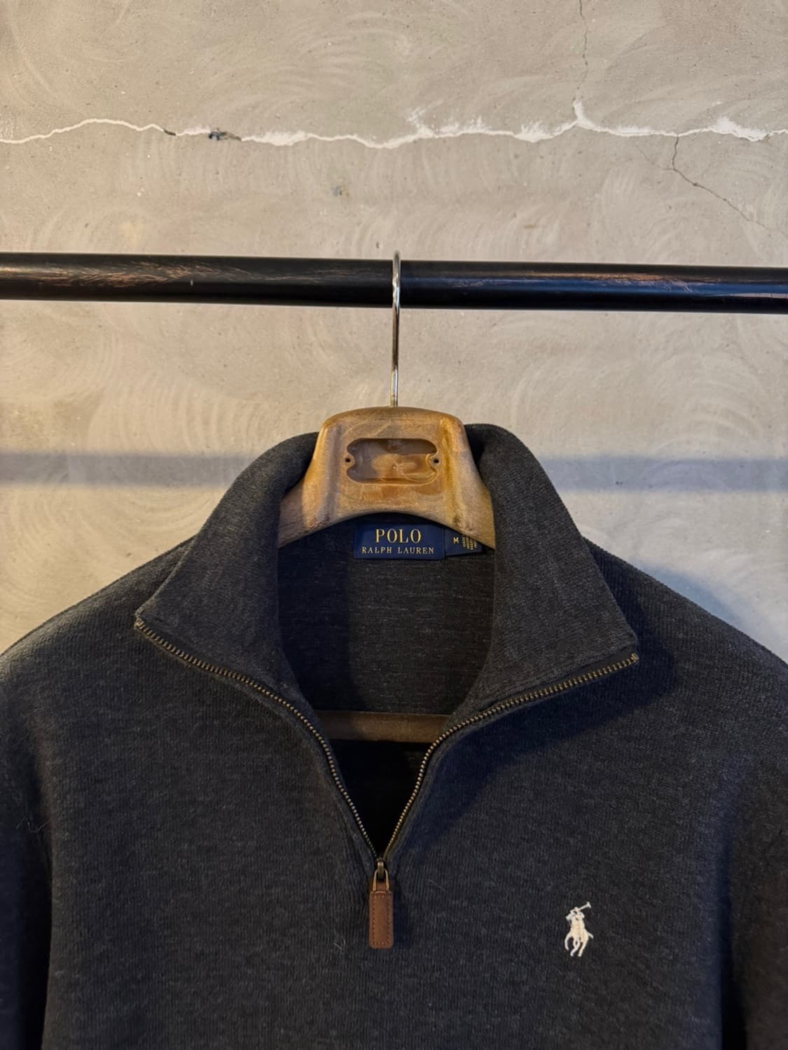 포로 짚업 스웻 남성 100 상품이미지2