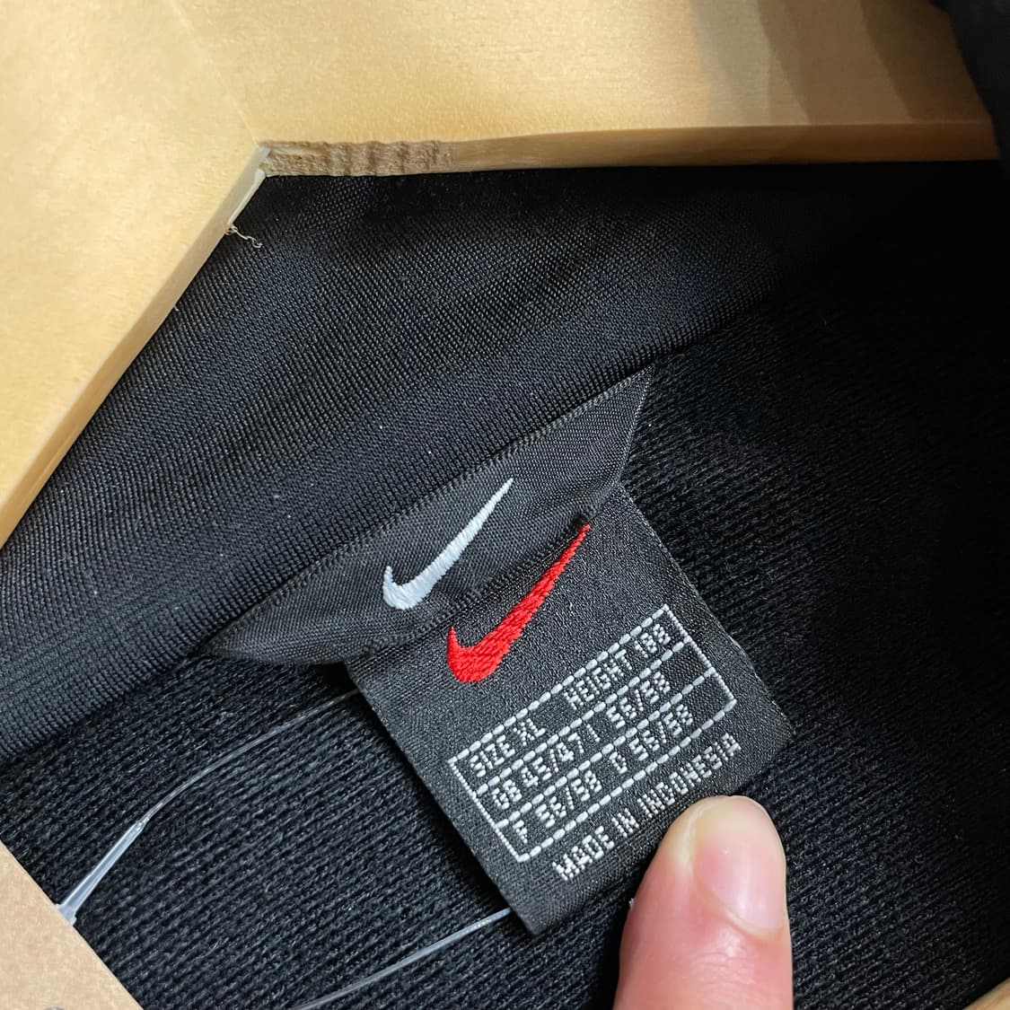 90s NIKE 나이키 빅스우시 사이드라인 져지 자켓 상품이미지7
