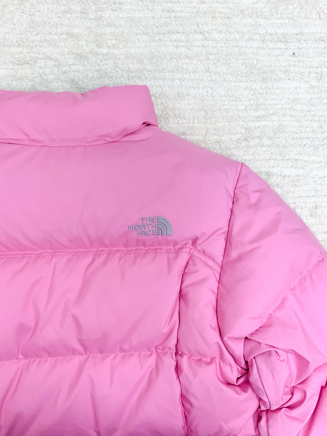 THE NORTH FACE Light Pink Puffer Jacket 상품이미지3