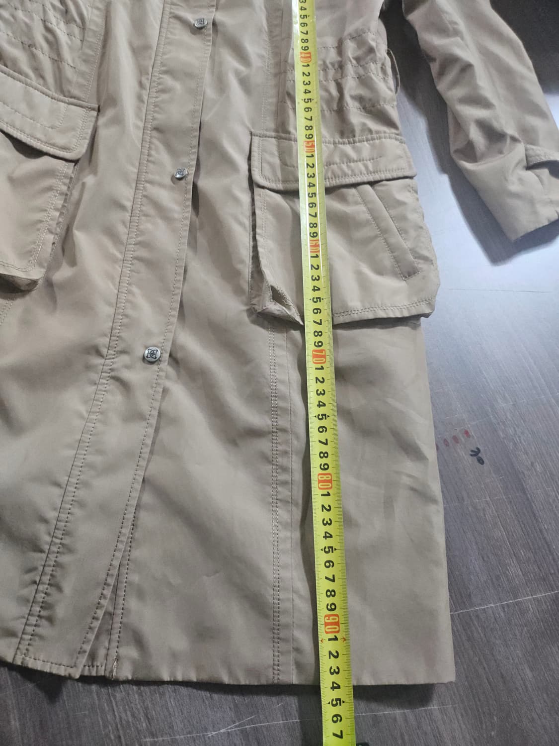 샤트렌 롱 바람막이형 자켓  95 상품이미지8