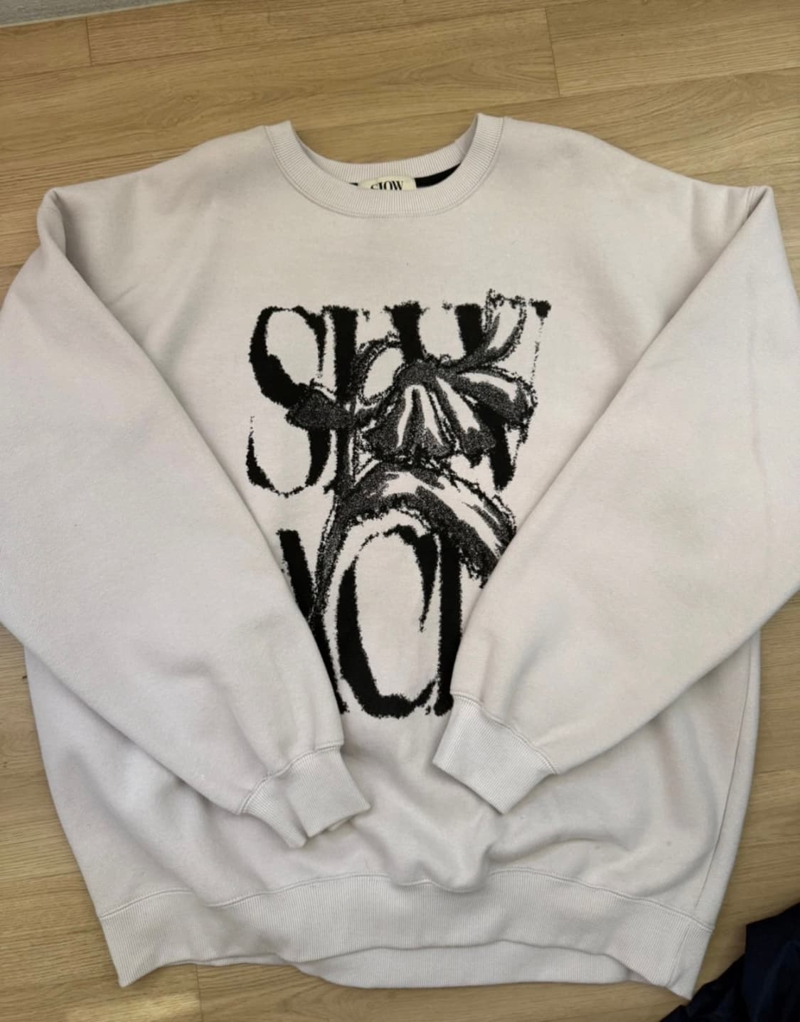 슬로에시드 기모맨투맨 상품이미지1