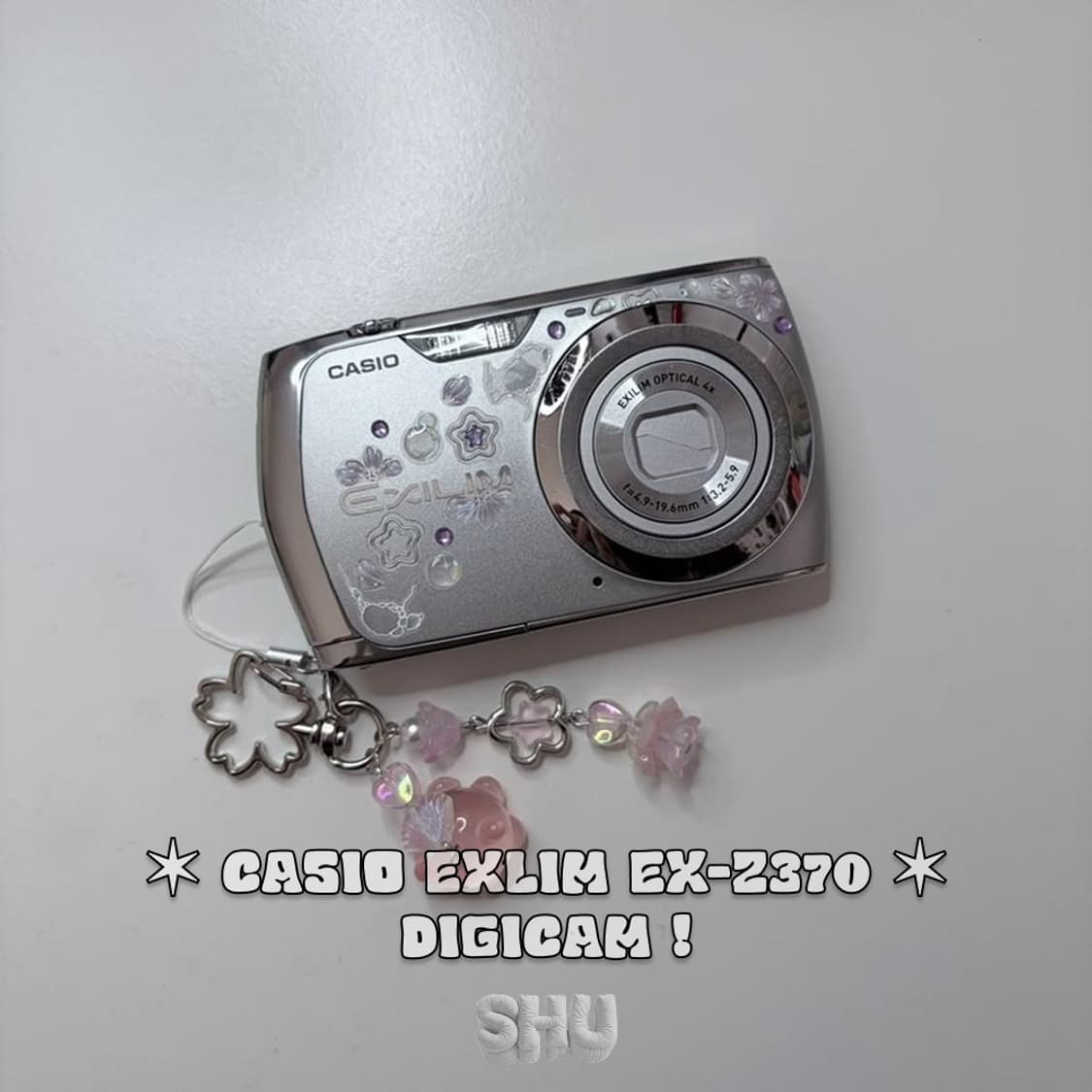 카시오 엑슬림 EX-Z370 빈티지 디카 실버 상품이미지1