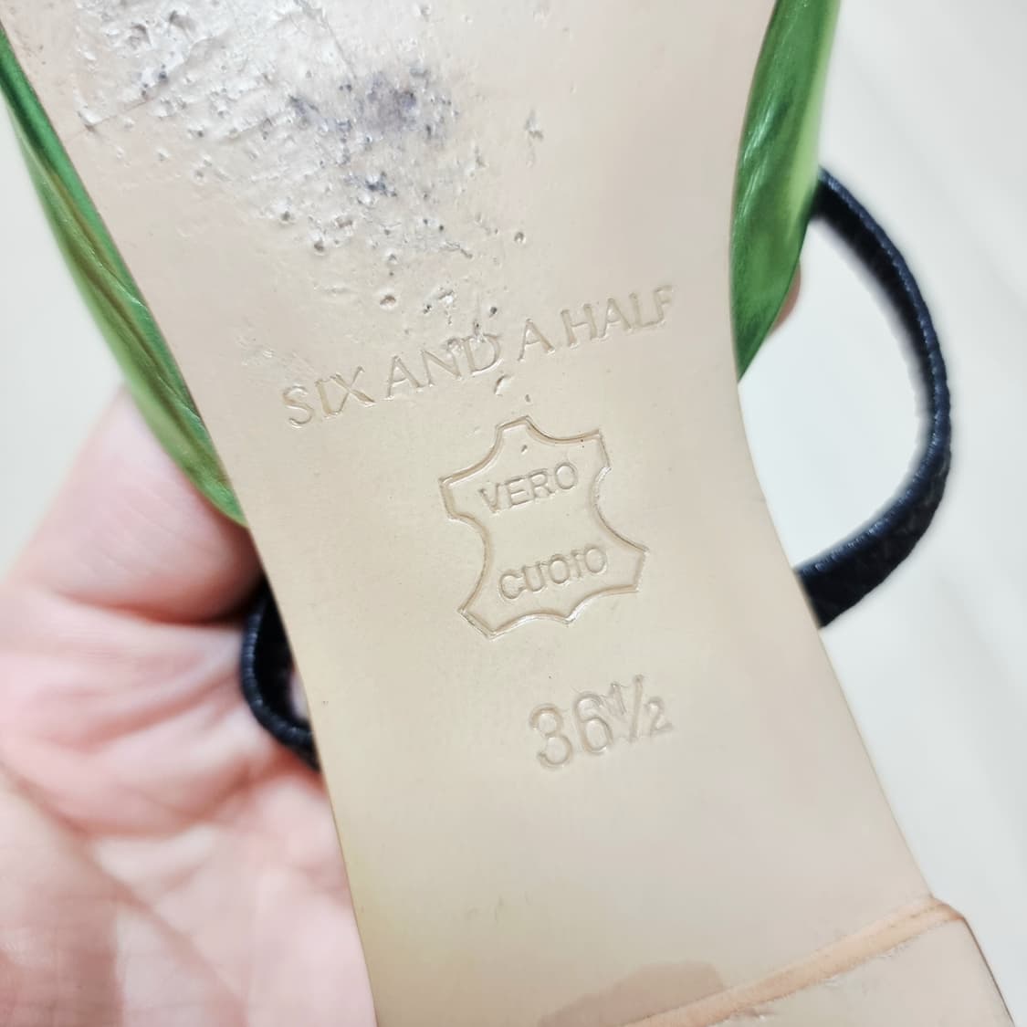 식스앤어하프 SIX AND A HALF 샌들 뮬 슈즈 (36.5/235) 상품이미지5