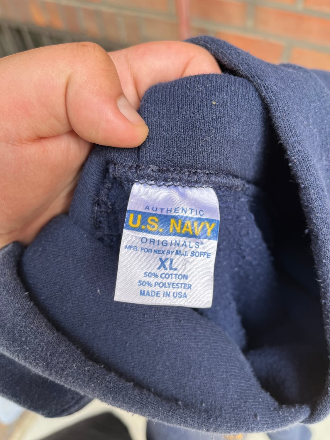 Vintage Soffe US Navy Hoodie 상품이미지7