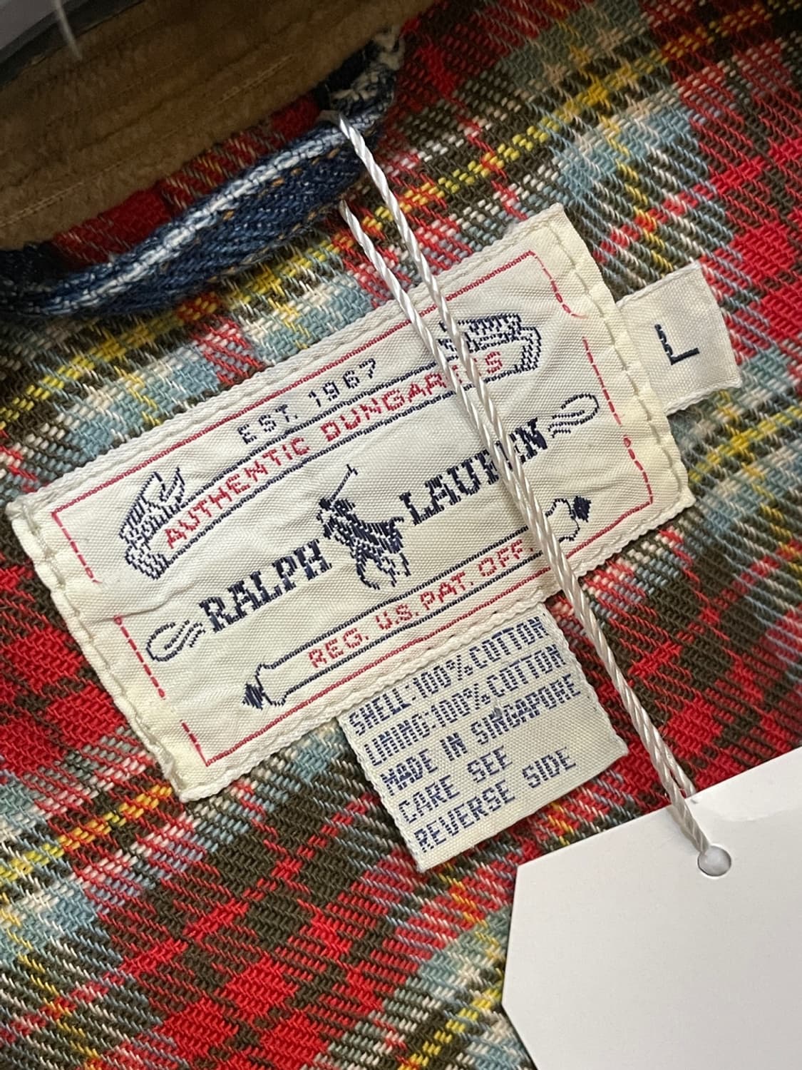 폴로 랄프로렌 덩가리 데님 워크 자켓  상품이미지6