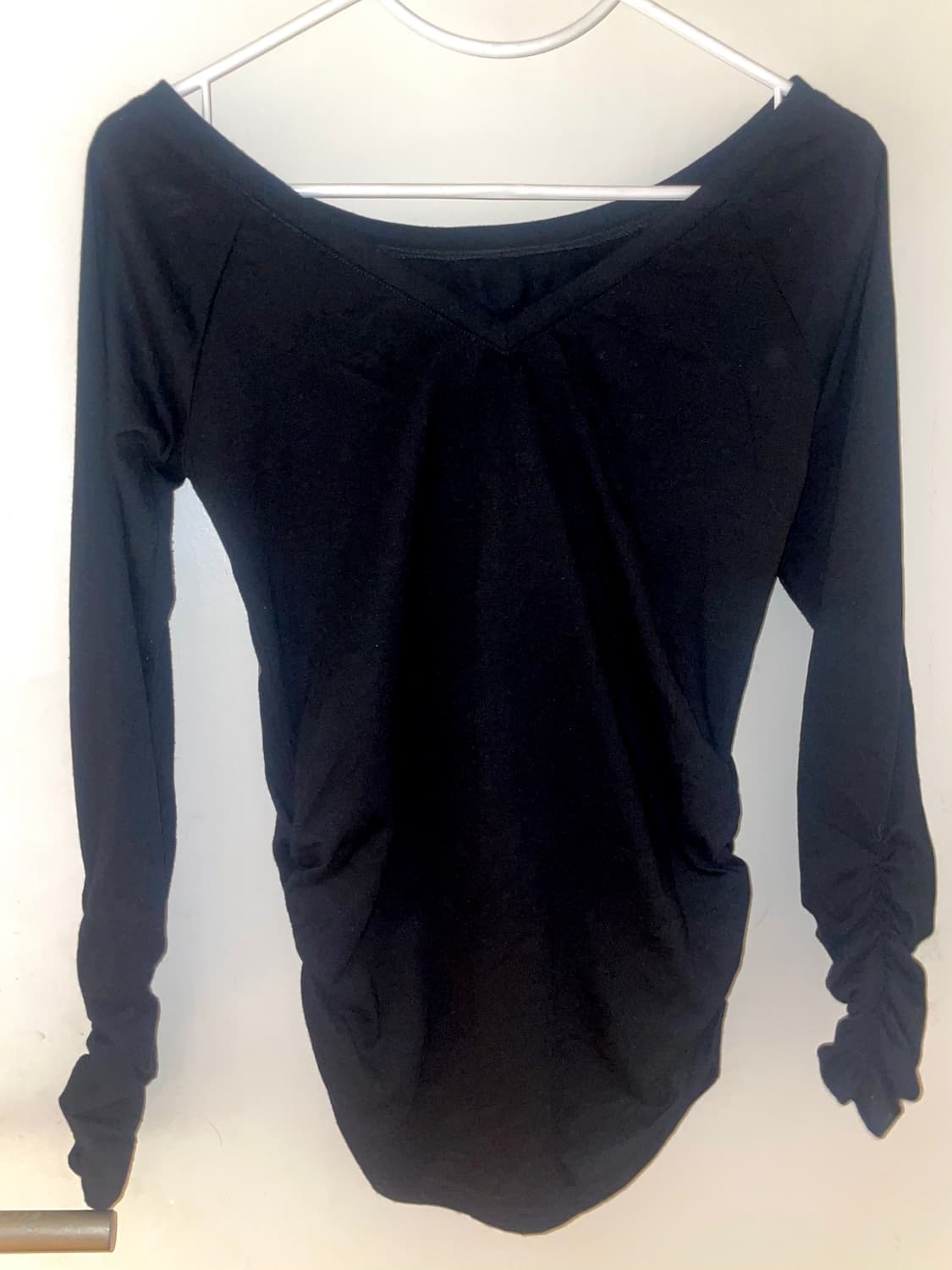 ☠️해골 프린트 롱슬리브 블랙 상품이미지4