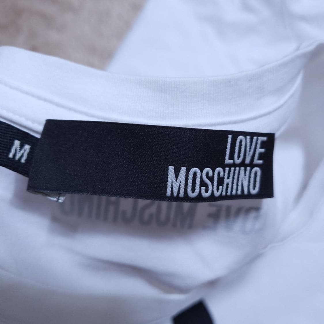 모스키노 Moschino 여 반팔 티 M 0503 상품이미지6