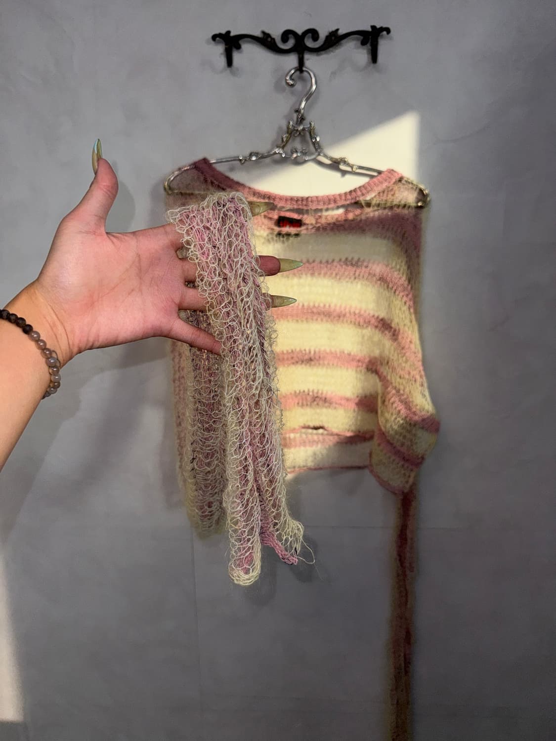 Vitelli pink lemon distress maxi sleeve  상품이미지7