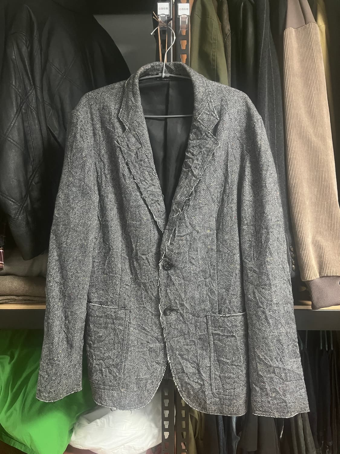 Monsieur Nicole 헤링본 블레이저 46 상품이미지3