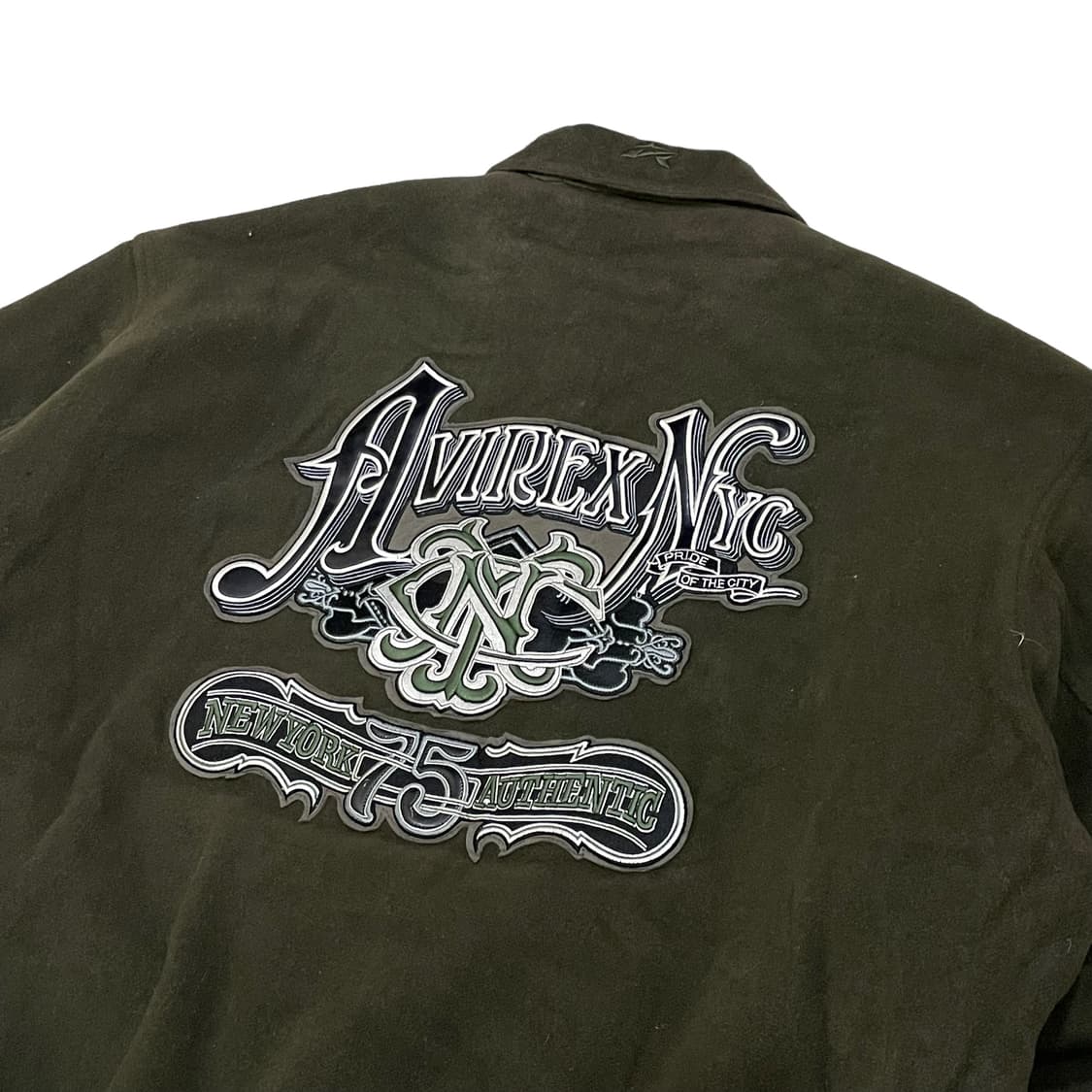 아비렉스X뉴욕양키스 리버시블 양면 울 바시티 자켓 상품이미지2