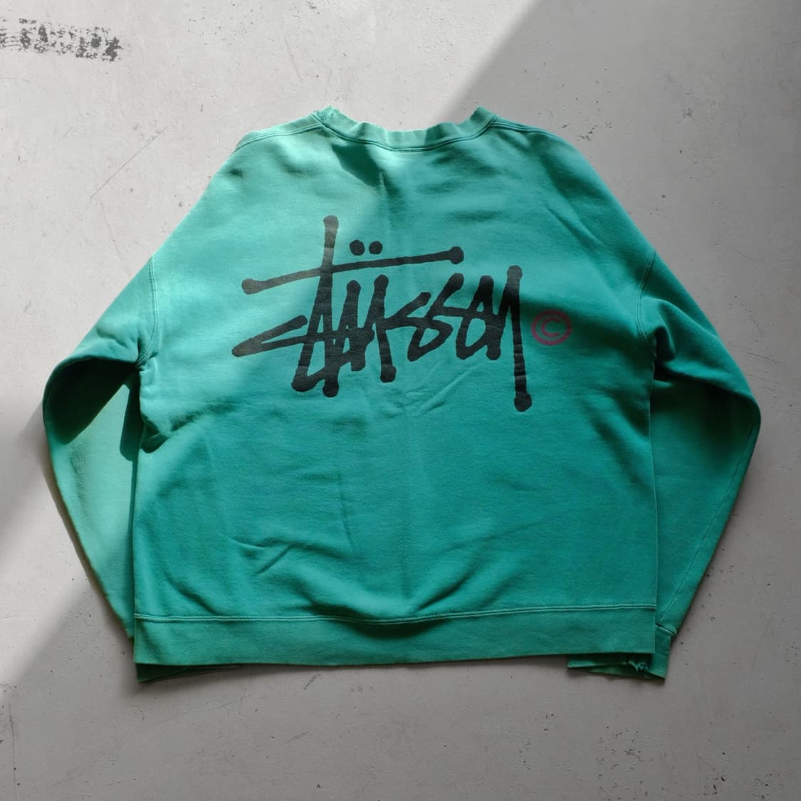 1980’s Made In USA Stussy Sweat Shirt 상품이미지4