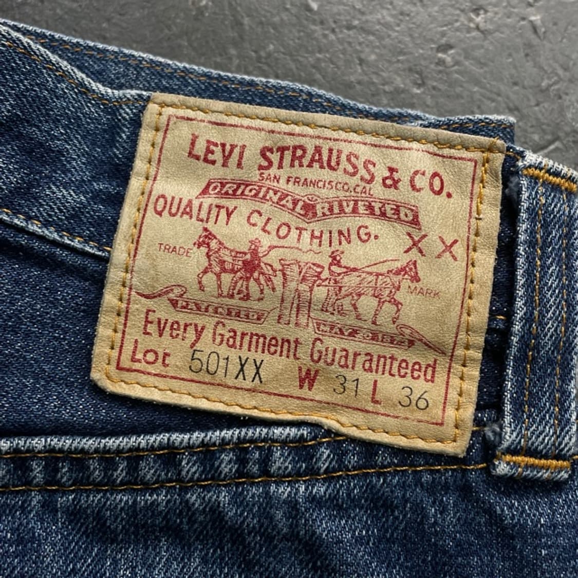 31 리바이스 LVC 501XX USA 데님팬츠 상품이미지6