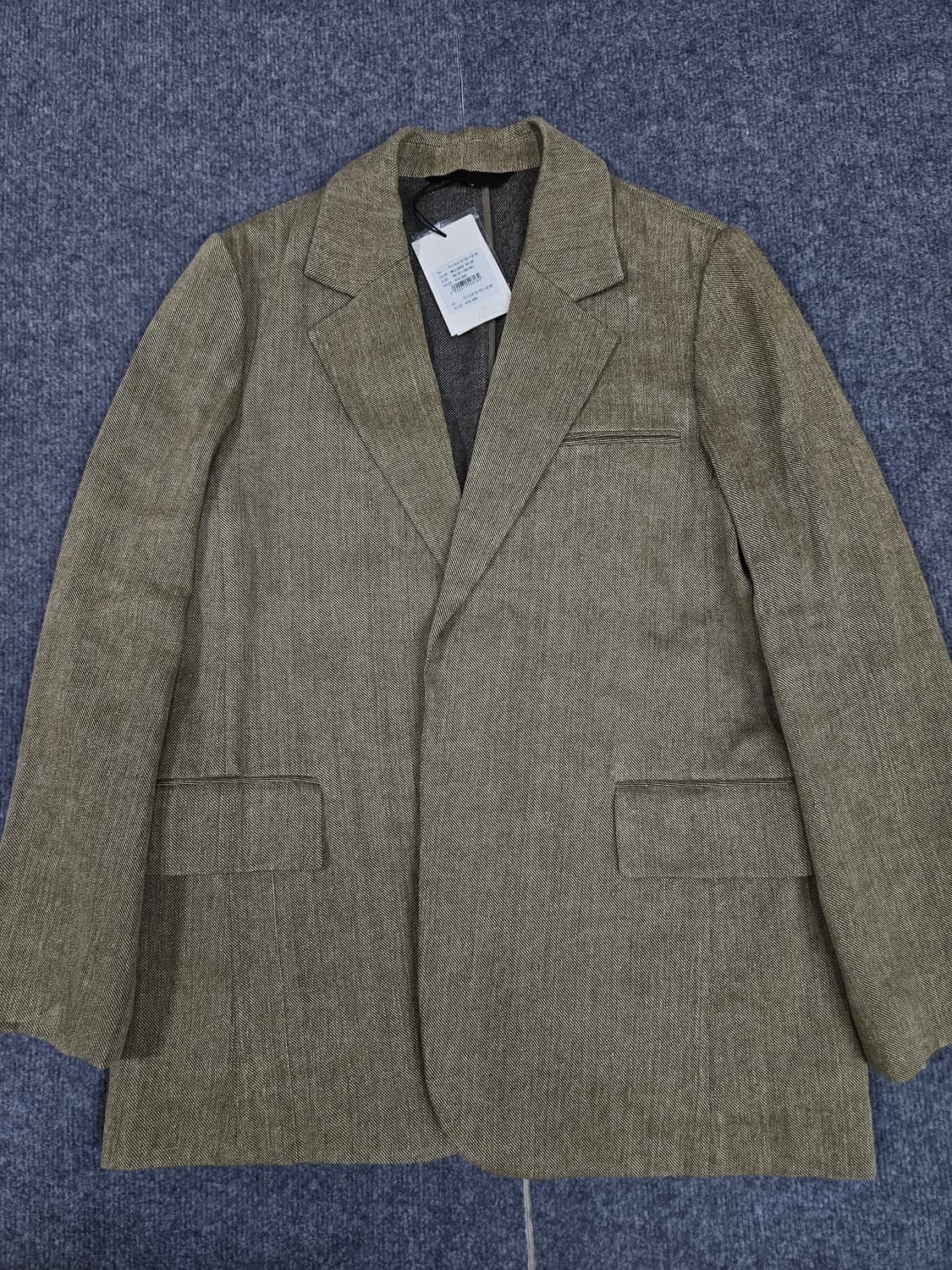 보브 헤링본 투버튼 자켓 급처 상품이미지1