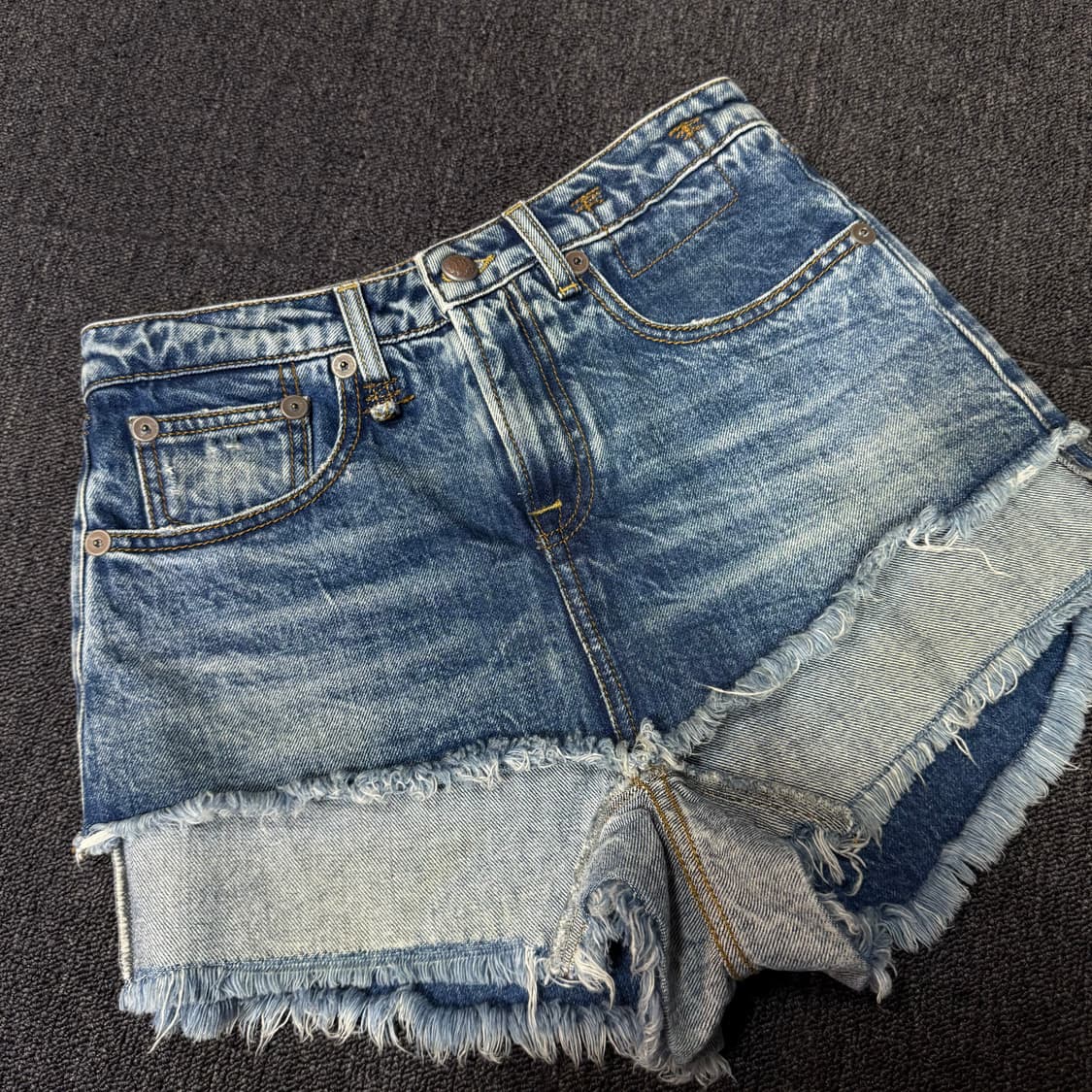 R13 더블 레이어드 데님 팬츠  상품이미지2