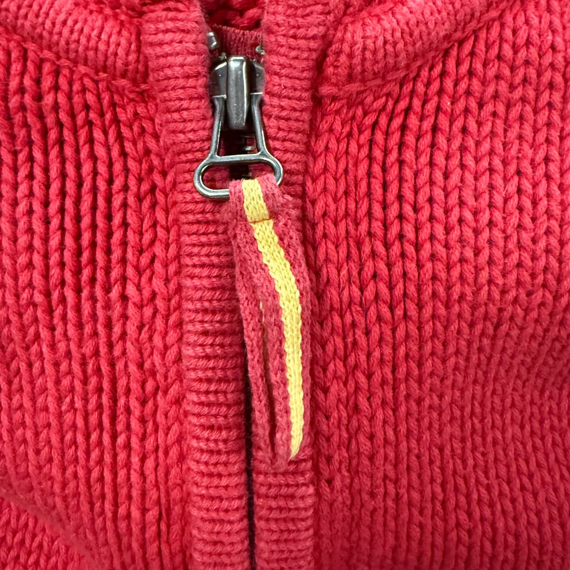 랄프로렌 폴로 레드 니트 후드집업 상품이미지5