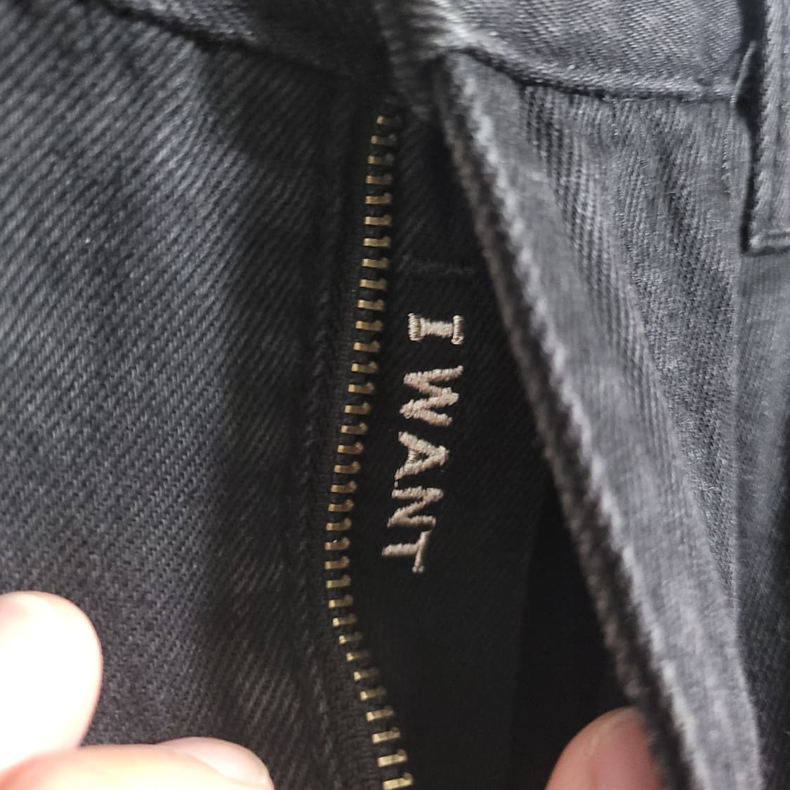 (32) PLAC 플랙 블랙 데님 바지 I WANT 상품이미지2