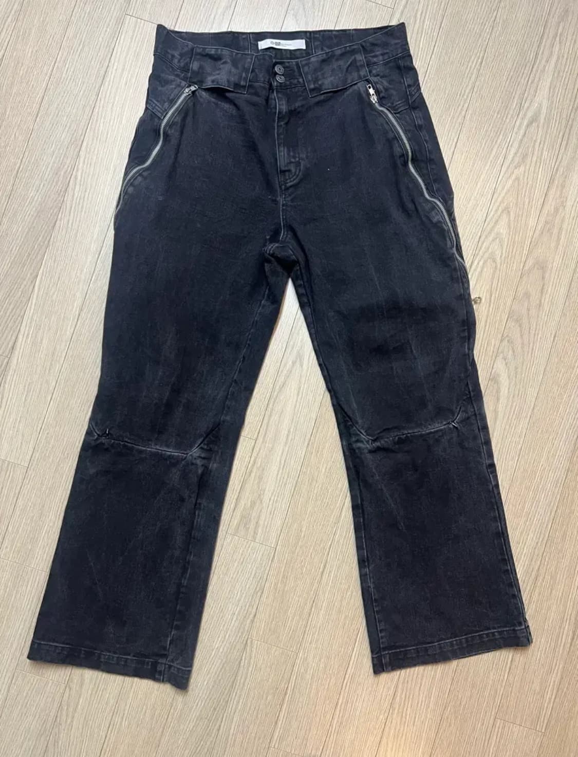 플라스틱프로덕트 투 디비전 포켓 팬츠 블랙 L사이즈 상품이미지4