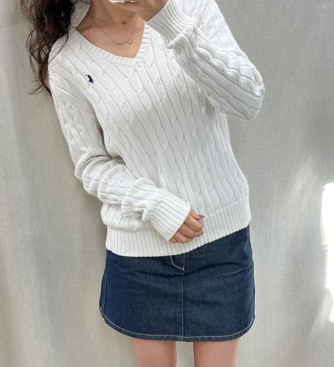 폴로 랄프 로렌 꽈배기 니트/#3481 상품이미지2