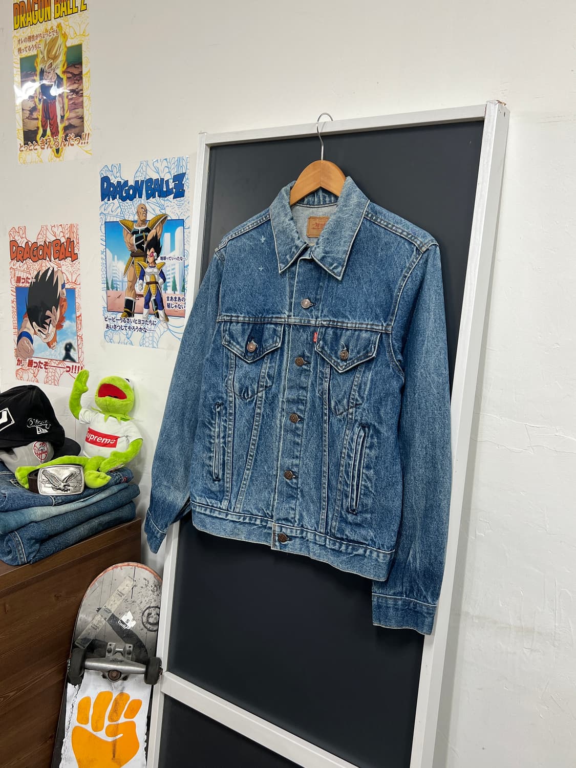 80s USA Levis 리바이스 2세대 데님 트러커 자켓 상품이미지1