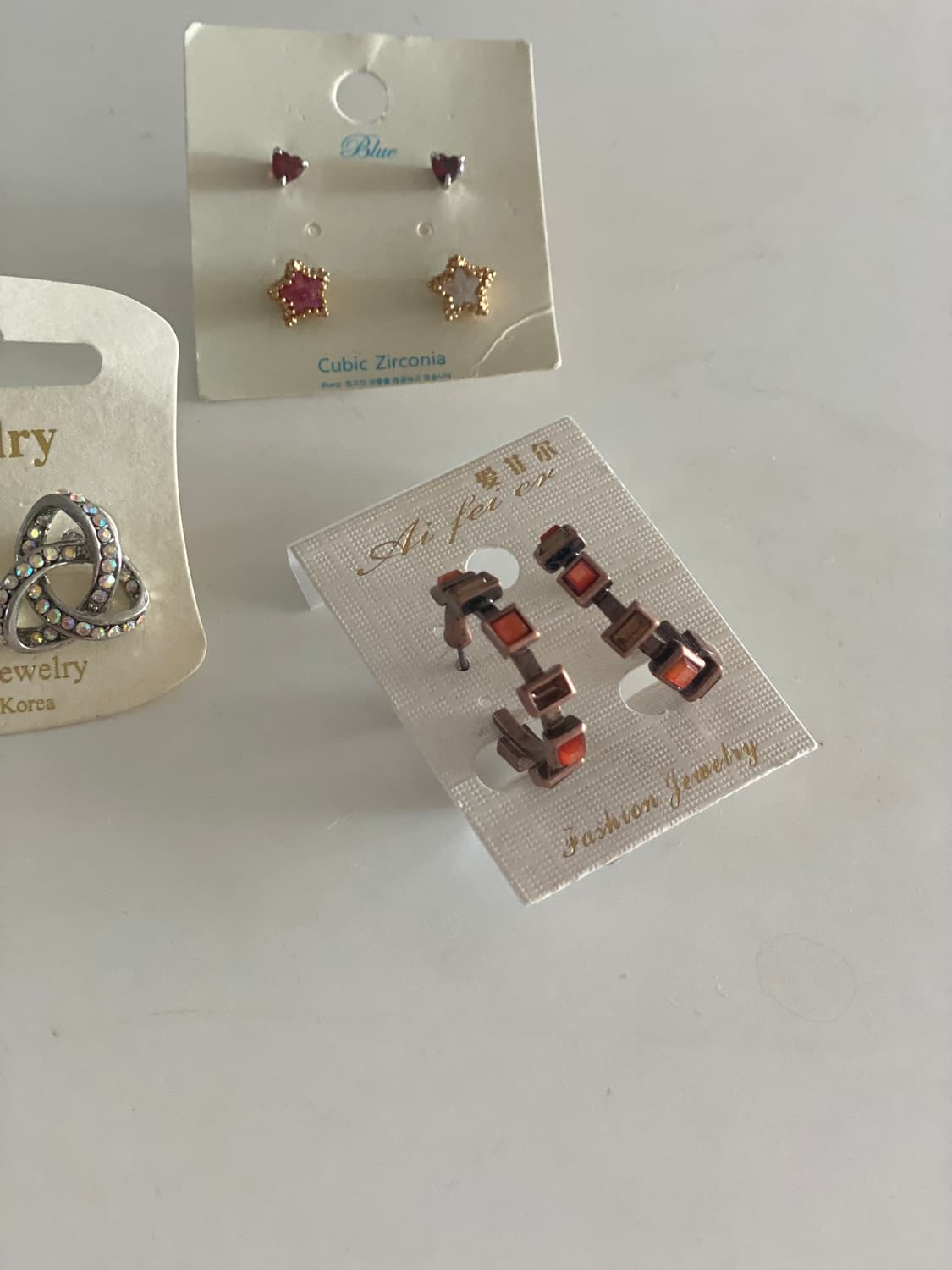 새상품 귀걸이 3종세트 상품이미지4
