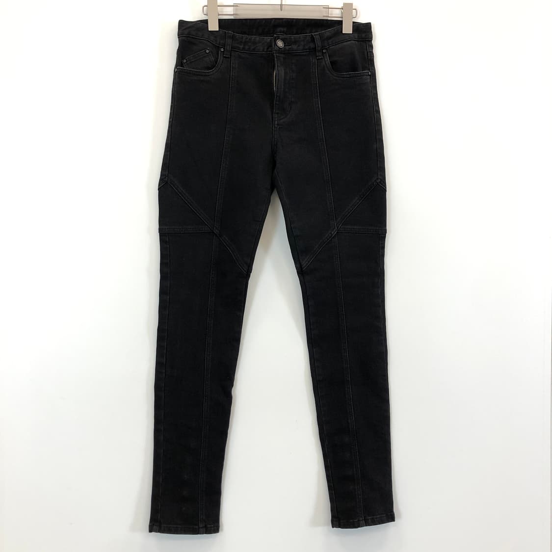 우영미 블랙 바이커진 30 인치 상품이미지1