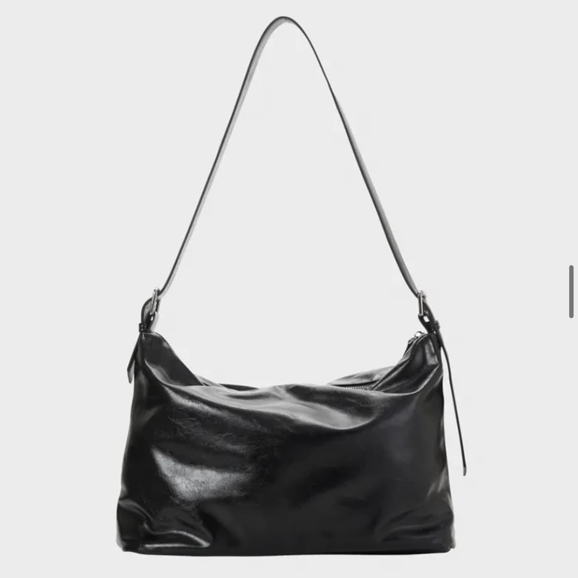 두마로 에릭 크로스백 블랙 레더 [새상품] 상품이미지2