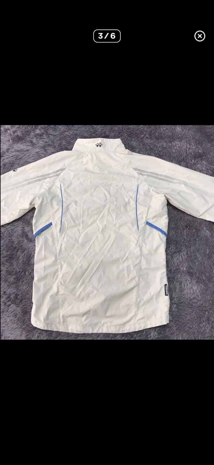 몽벨 바람막이 화이트 상품이미지3